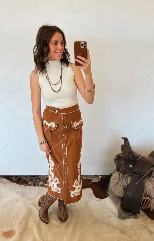 Annie Oakley Western Skirt