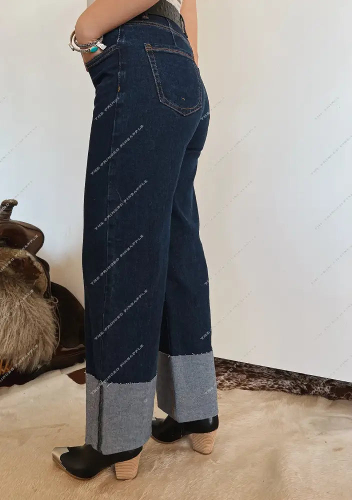 Backroad Blues Cuffed Denim (6222)