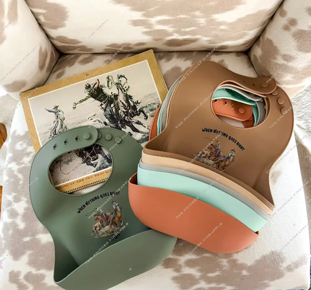 BF - Go Left Silicone Bib