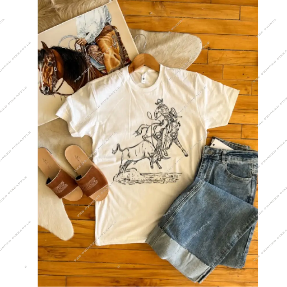 Cody Top Notch Sketch Tee