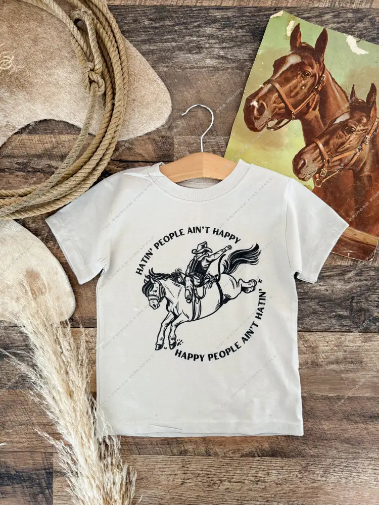 Cowboy Truth-Western Graphic Tee (Toddler/Youth)(Ash)