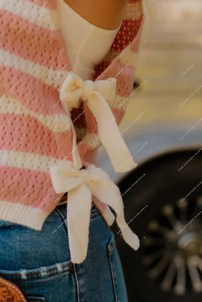 Cowgirl Barbie Striped Top