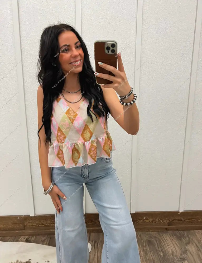 Daisy Diamond Tank L/XL