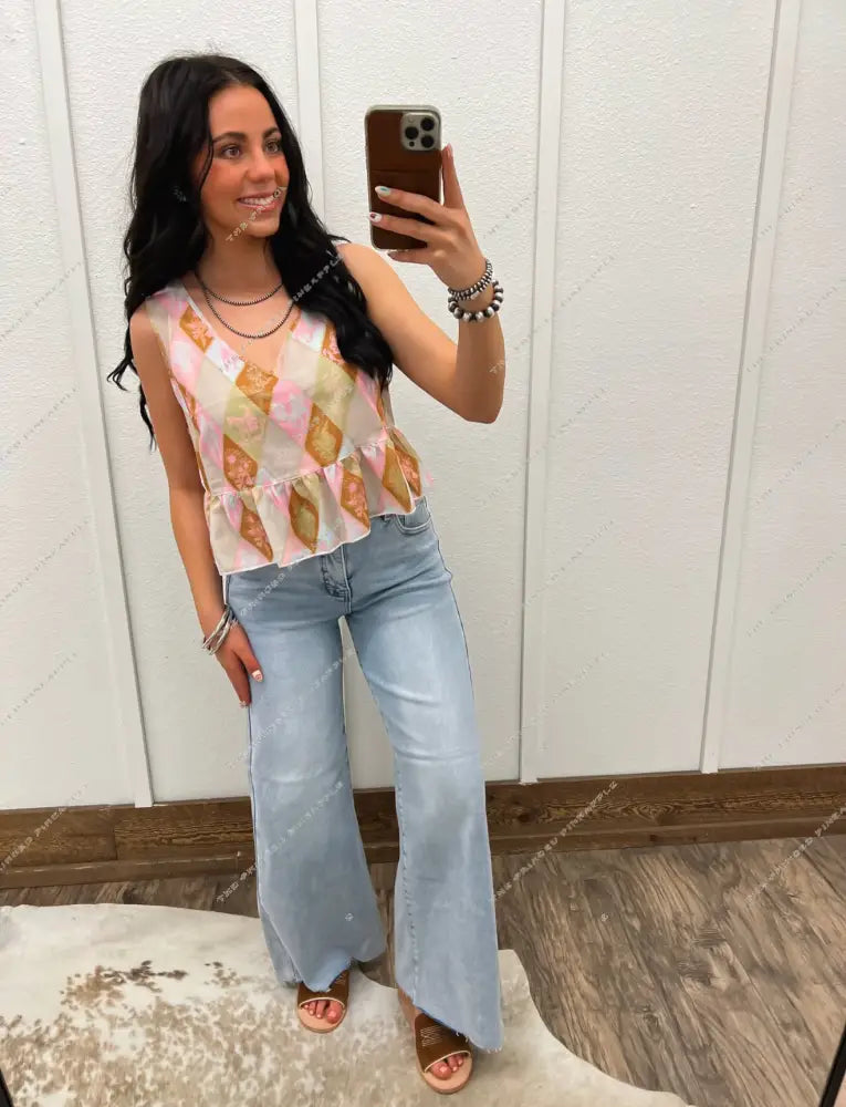 Daisy Diamond Tank L/XL