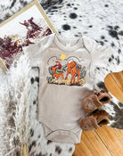 Desert Bulldogger Onesie (little kid)(clay)