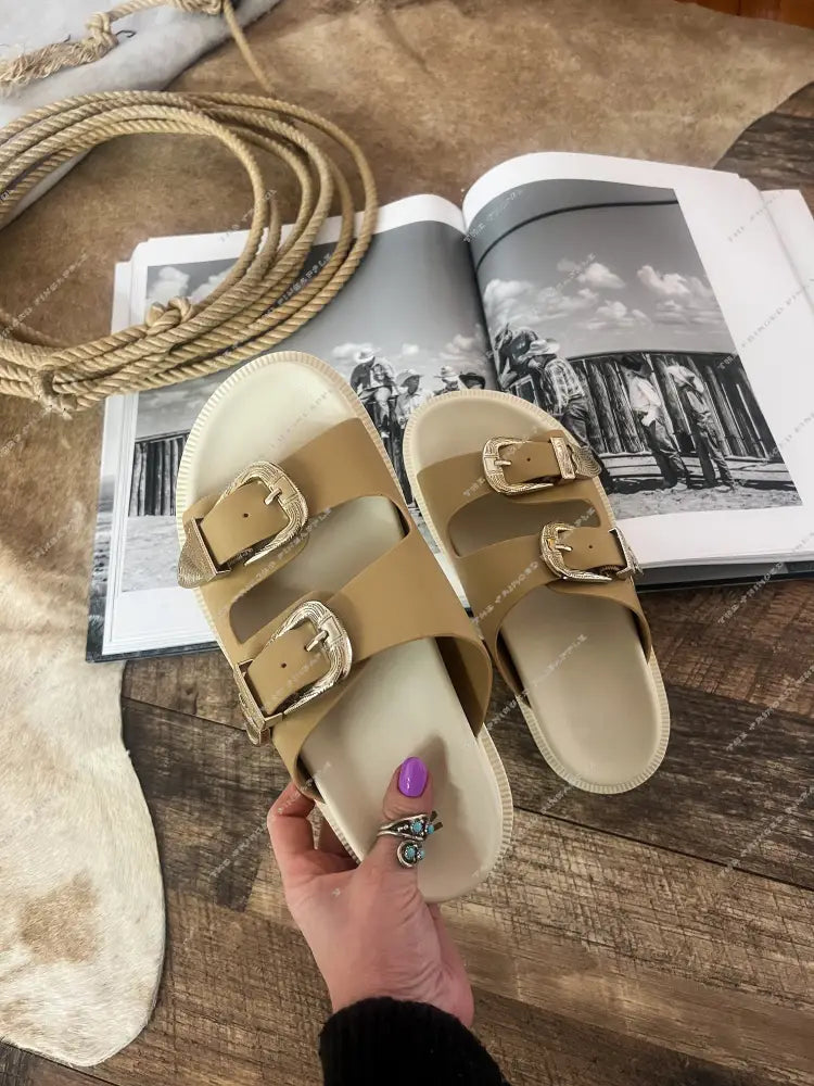 Double Buckle Babe Sandal