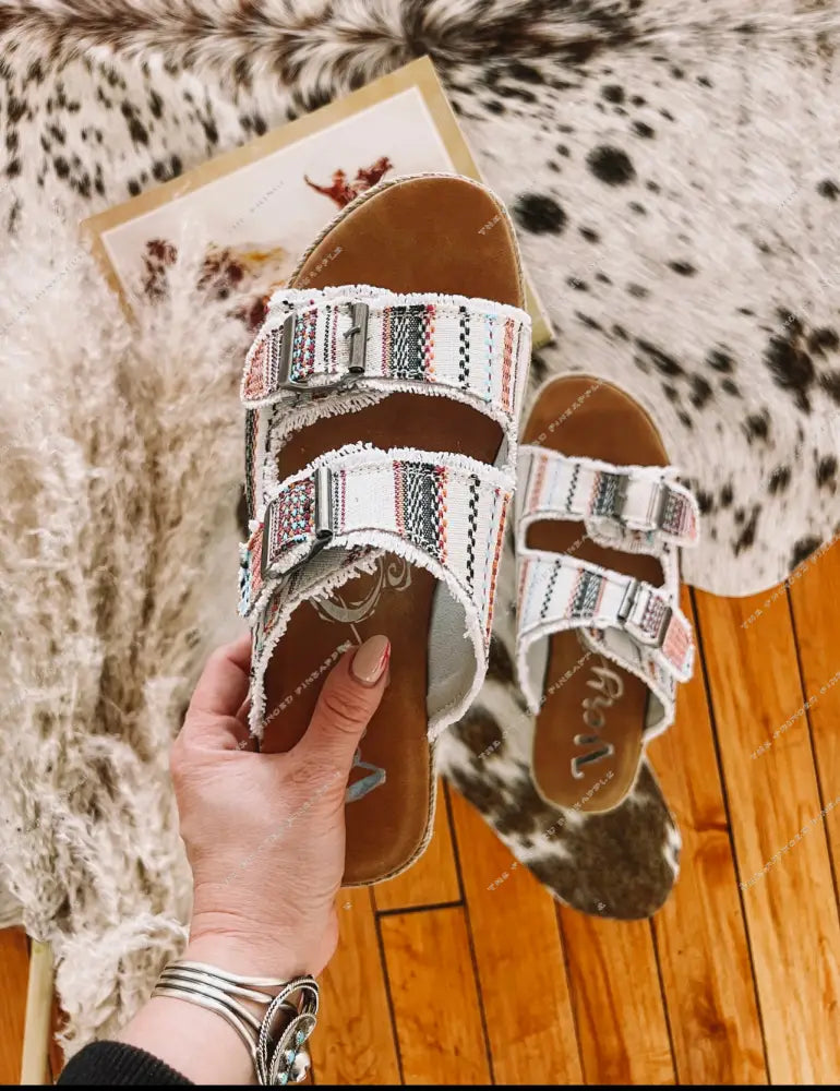 Double Wander Picnic Sandal 2.0 (cream)