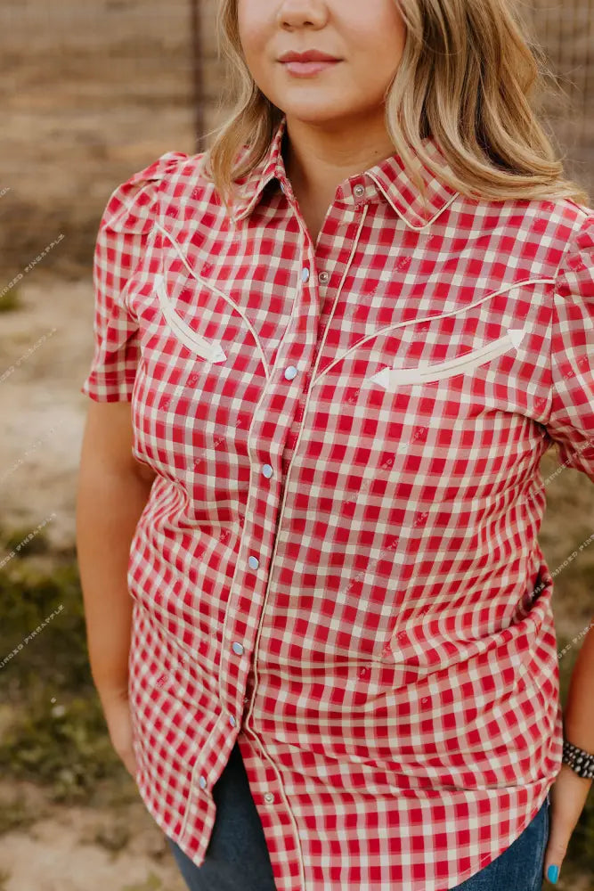 Firecracker Cowgirl Pearl Snap