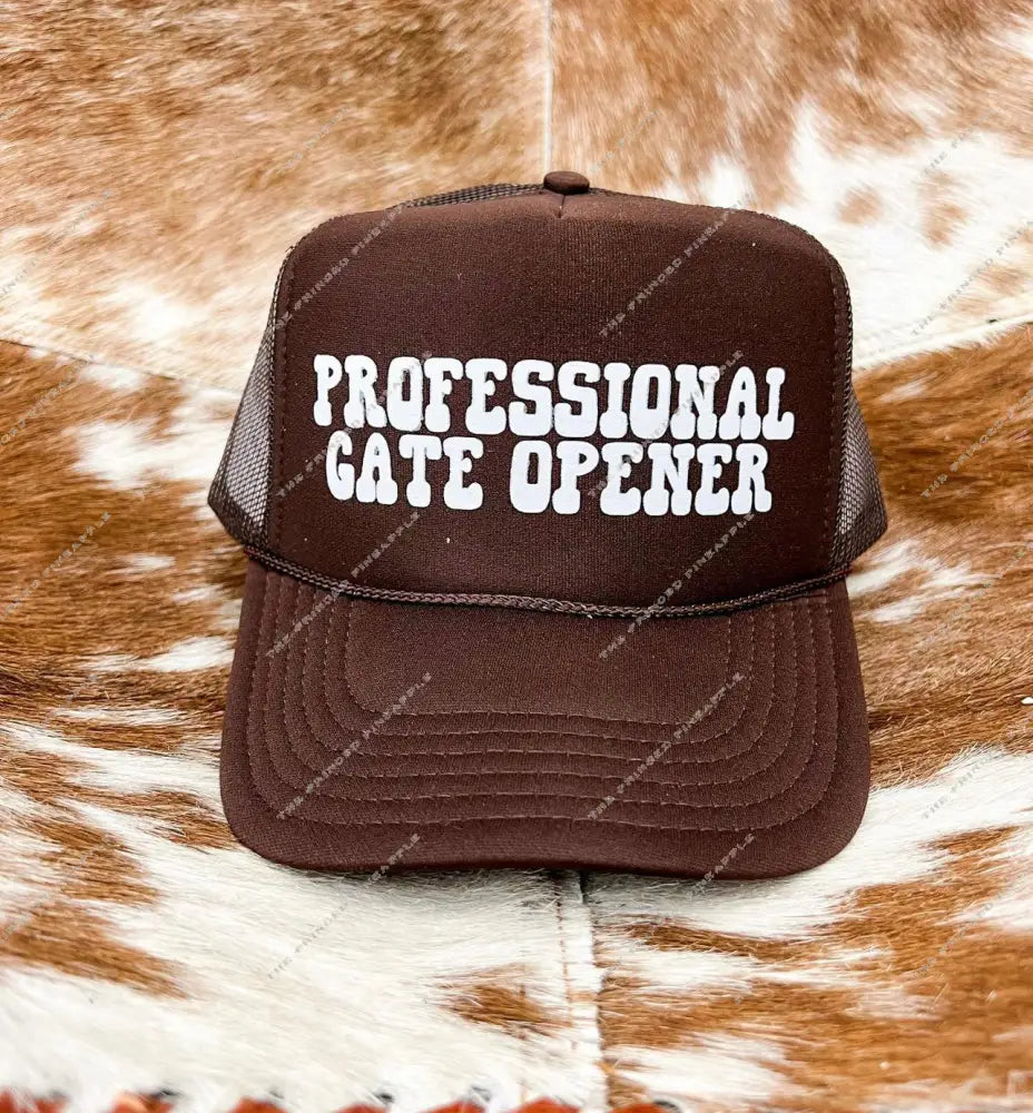 Gate Opener Trucker Hat (Adult)