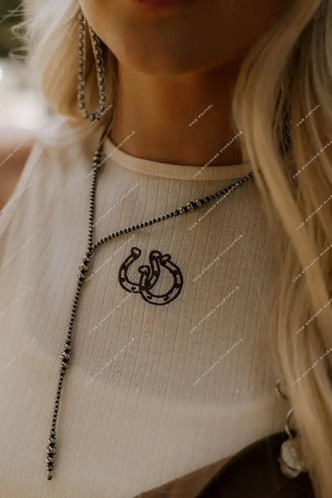 Good Luck Horseshoe Tank Tops