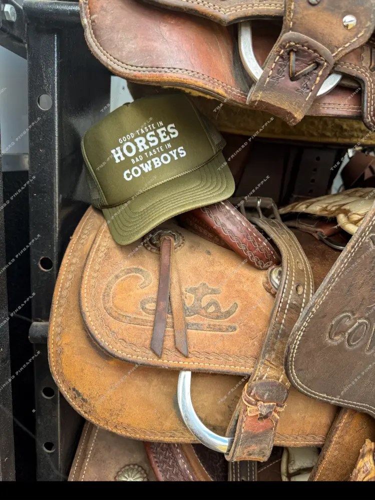 Good Taste In Horses Trucker Hat (Adult)