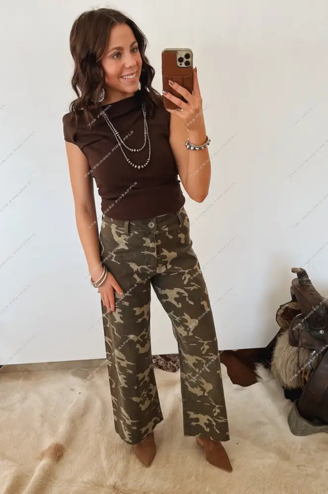 Hide Away Camo Denim (5415)