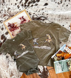 Hold Your Horses Onesie/Tee (army green) (little kid)