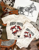 Horsin’ Around Design (Youth Onesie/Tee)