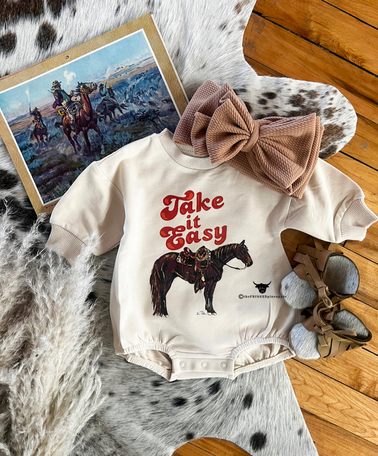 Take It Easy Bubble Romper