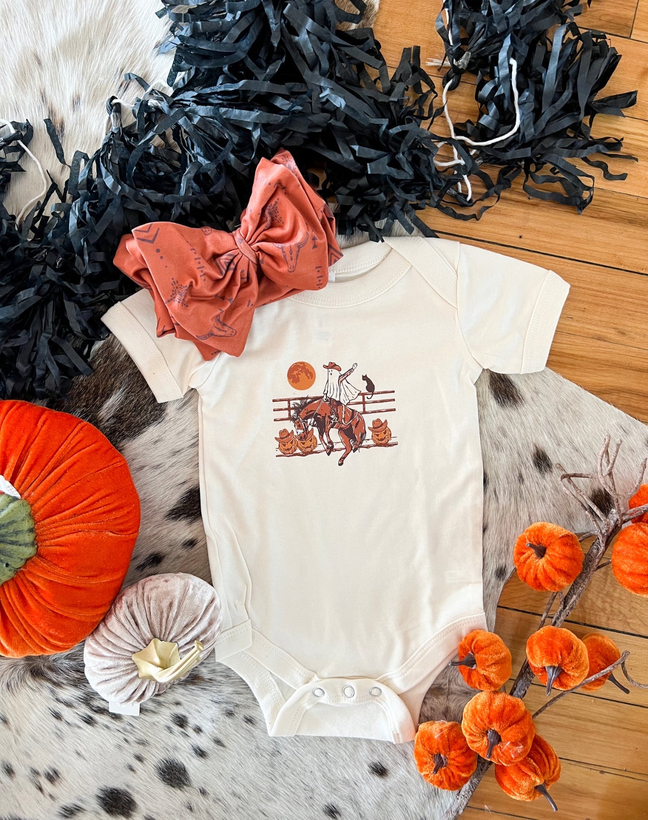 Ghost Cowboy (Cream)(Onesie/Tee)