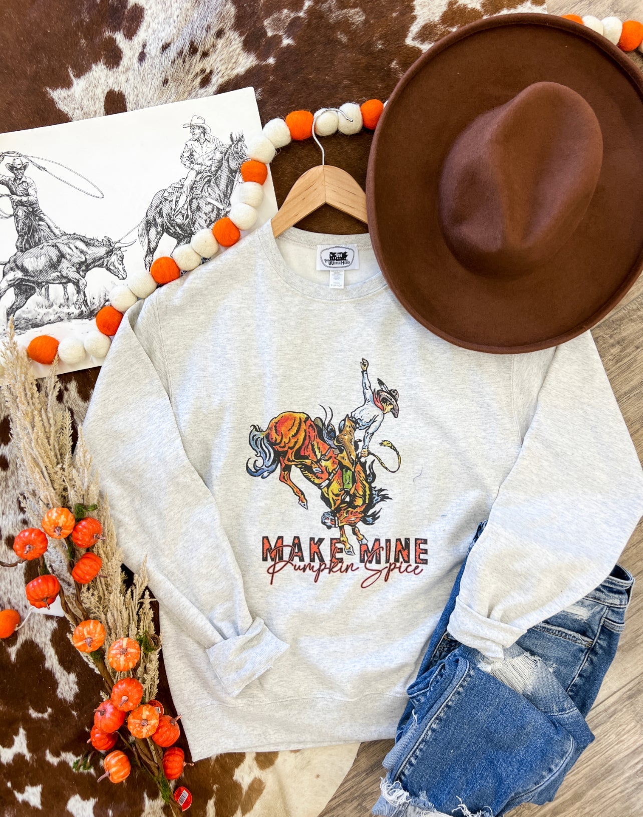 Make Mine Pumpkin Spice Sweatshirt
