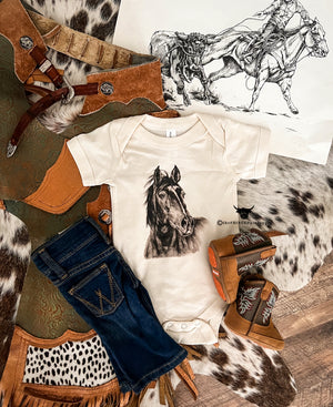 The Strong Willed Horse Design (Onesie/Youth Tee)