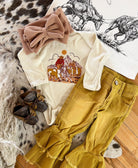 The Cow That Got Away Longsleeve(little kid)(cream)