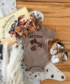 Western American Legend S/S Onesie (Infant)(Truffle)