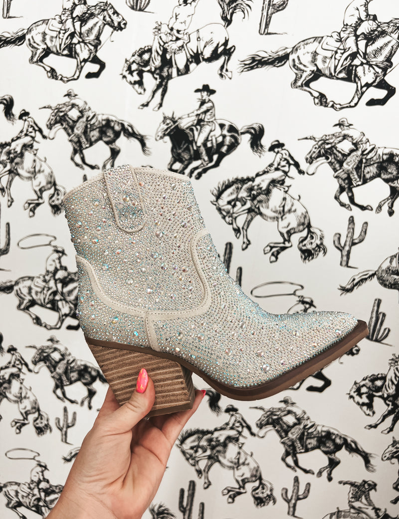 The Dolly Extra Bootie (silver)