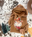 Cowboy Santa Hoodie (cognac)(Fringed Exclusive)