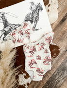 Sunset Cowgirl Swimsuit & Bow