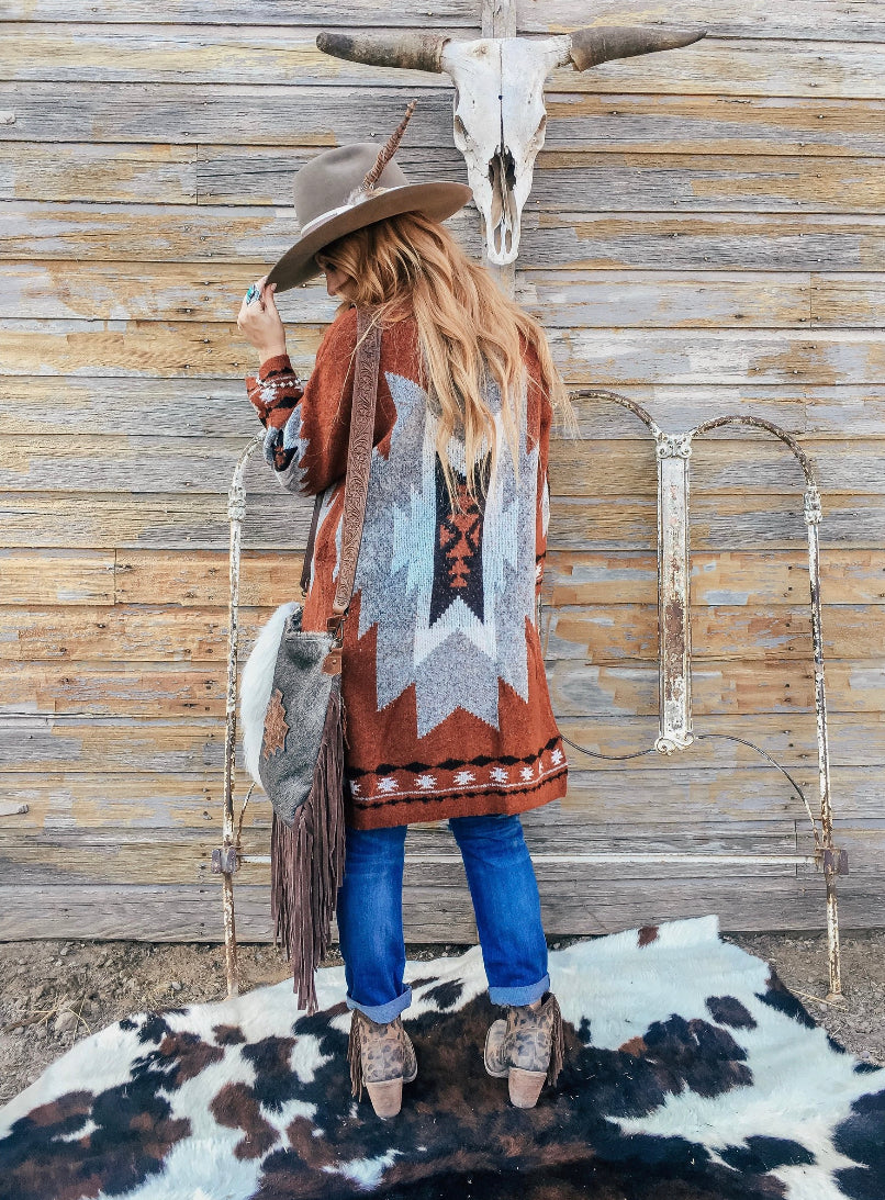 Wild Horses Cardigan (blue)