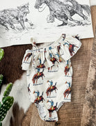 Cowboys Ruffle Swimsuit