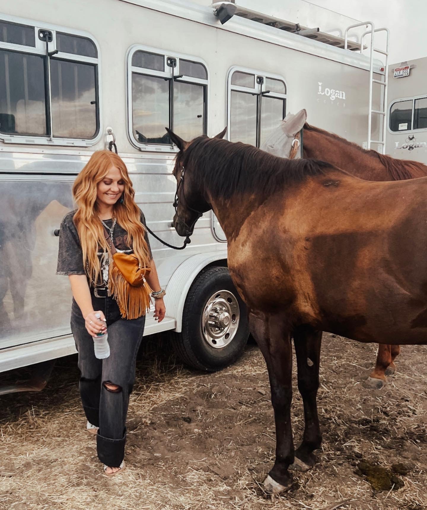 Denim Darling High Rise Vintage Washed Black Betty