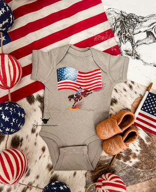 Western 4th Of July -Saddle Bronc (Infant/Toddler/Youth)