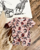 Ride The Pony Rose One Piece Romper