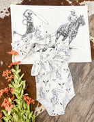 Bullskull Roper White Swimsuit 0-3m (4xs)