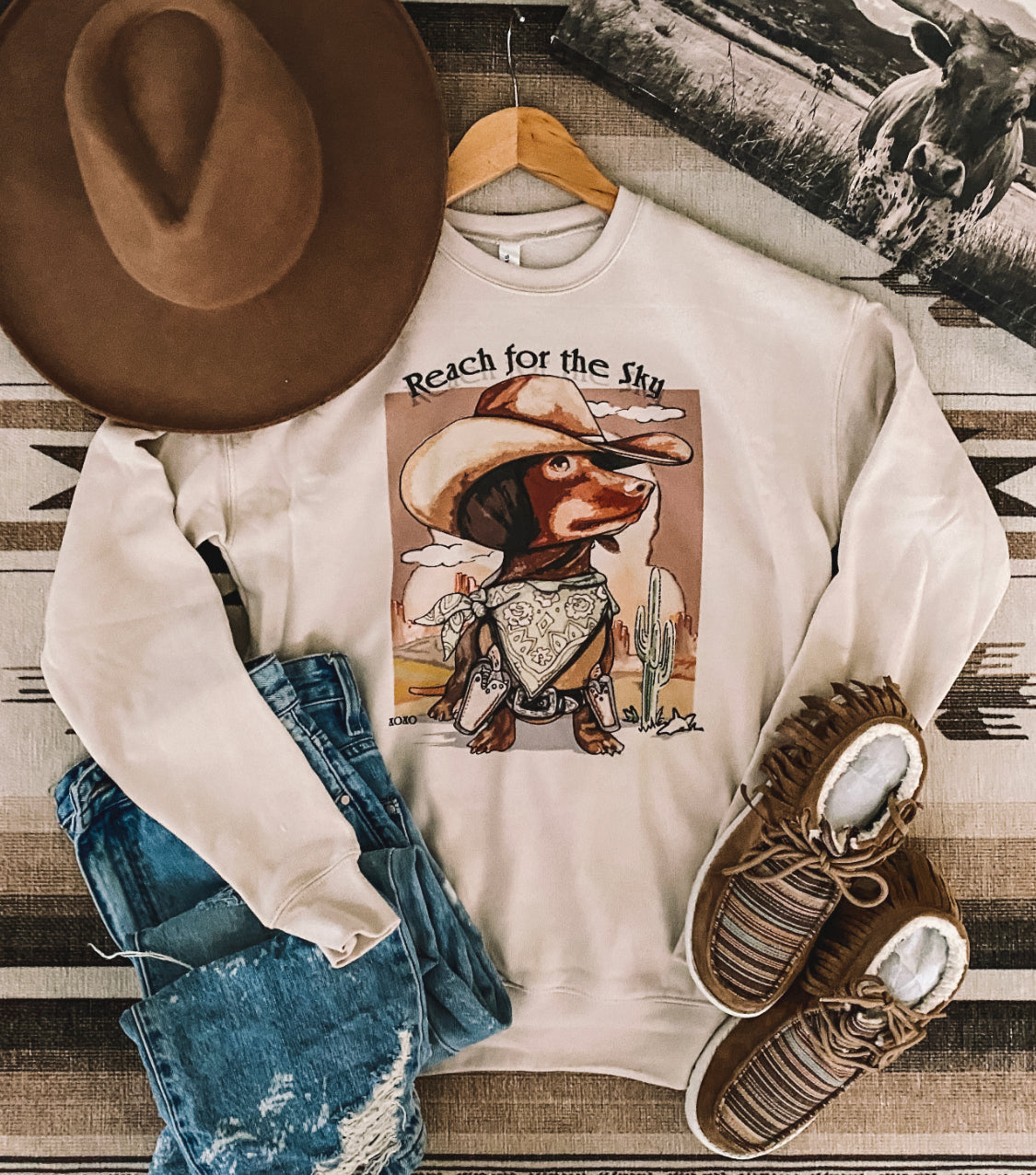 Reach For The Sky Sweatshirt (ivory) (2)