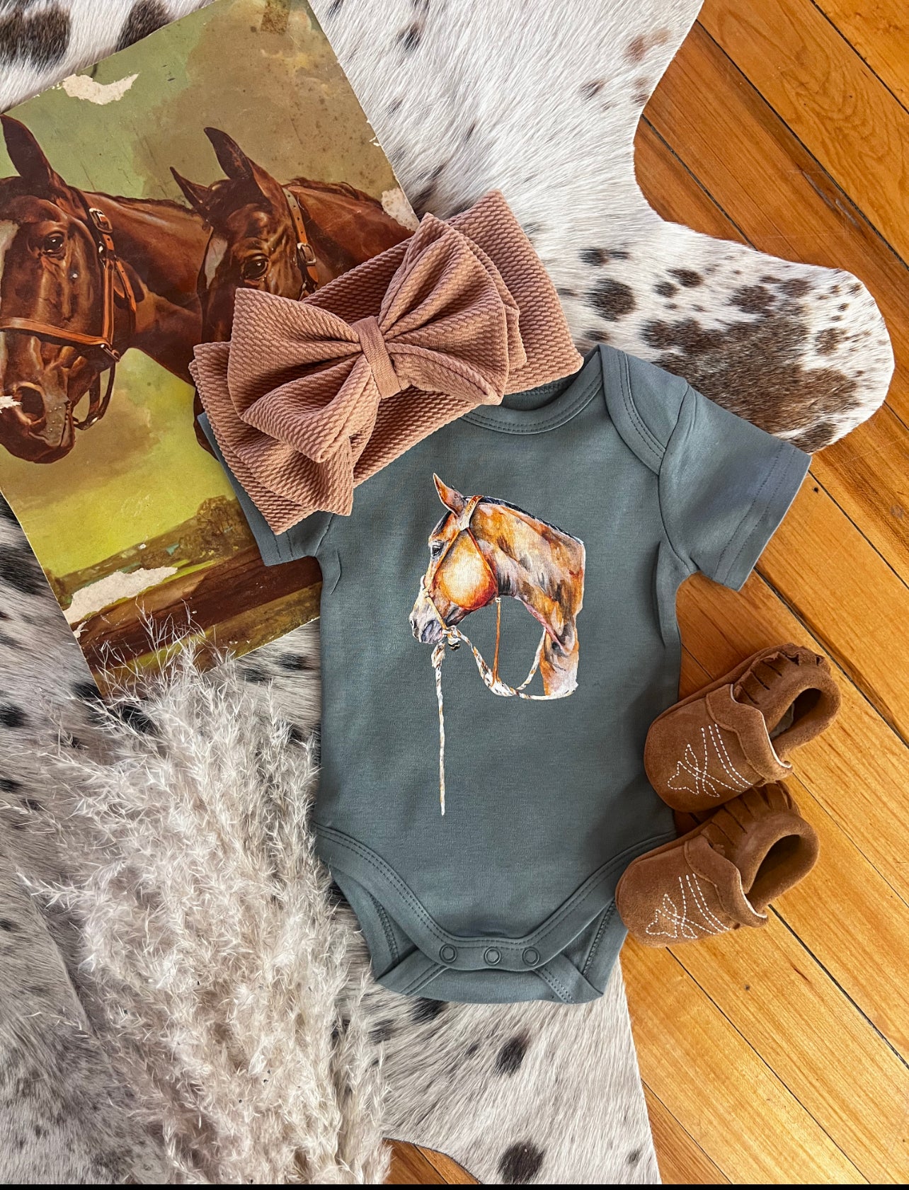 Baby girl horse outfit sale