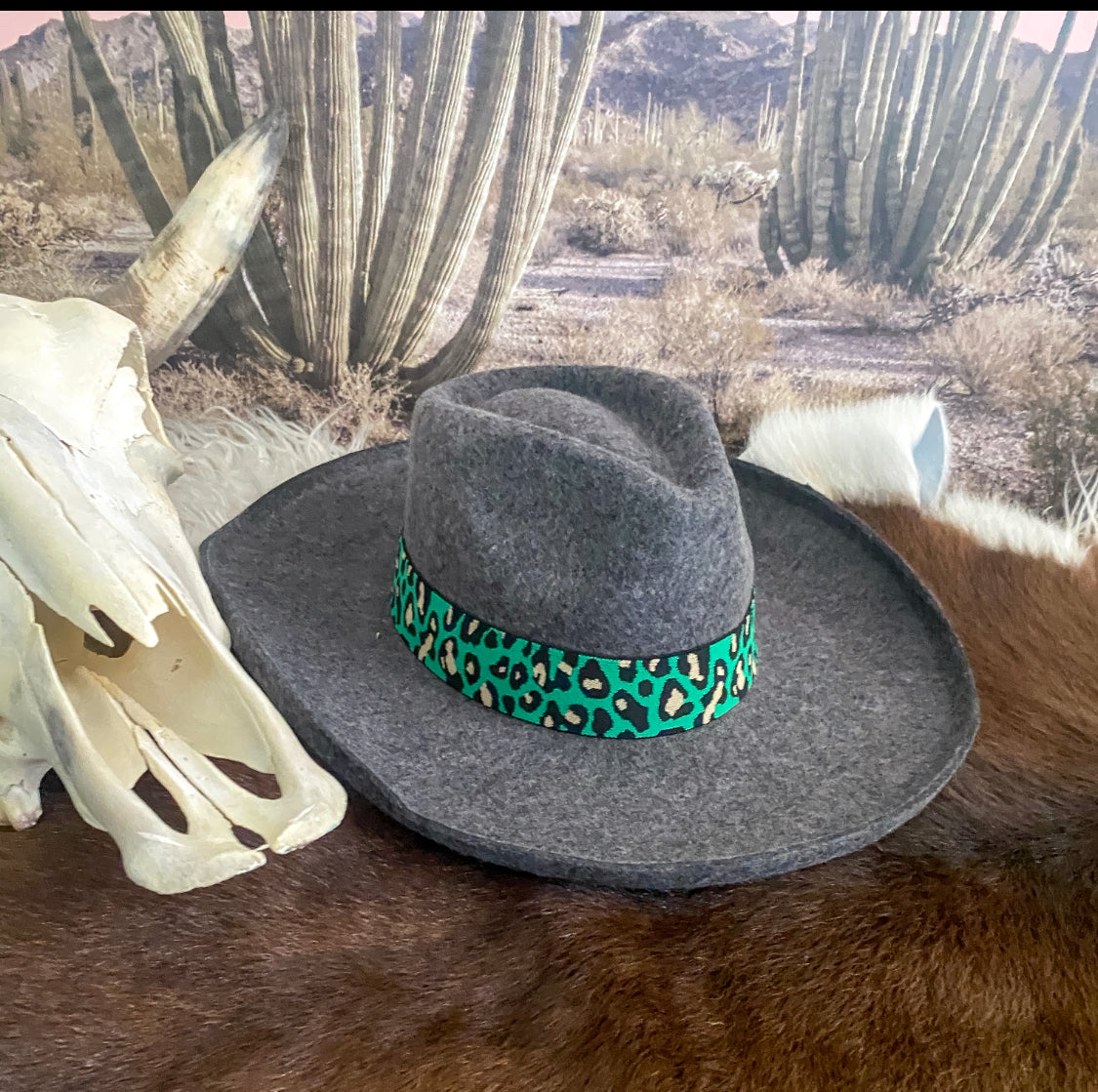 Rebel Child Ribbon Hat (charcoal)