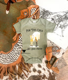 For This Child Onesie /Tee(little kid)(green)