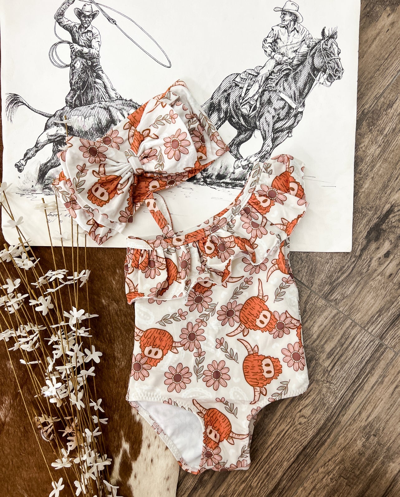 Darla Darlin Highlander Swimsuit 0-3m (4xs)