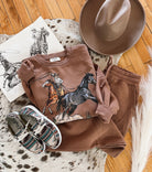 Cody Wild Horse Set(Cocoa)