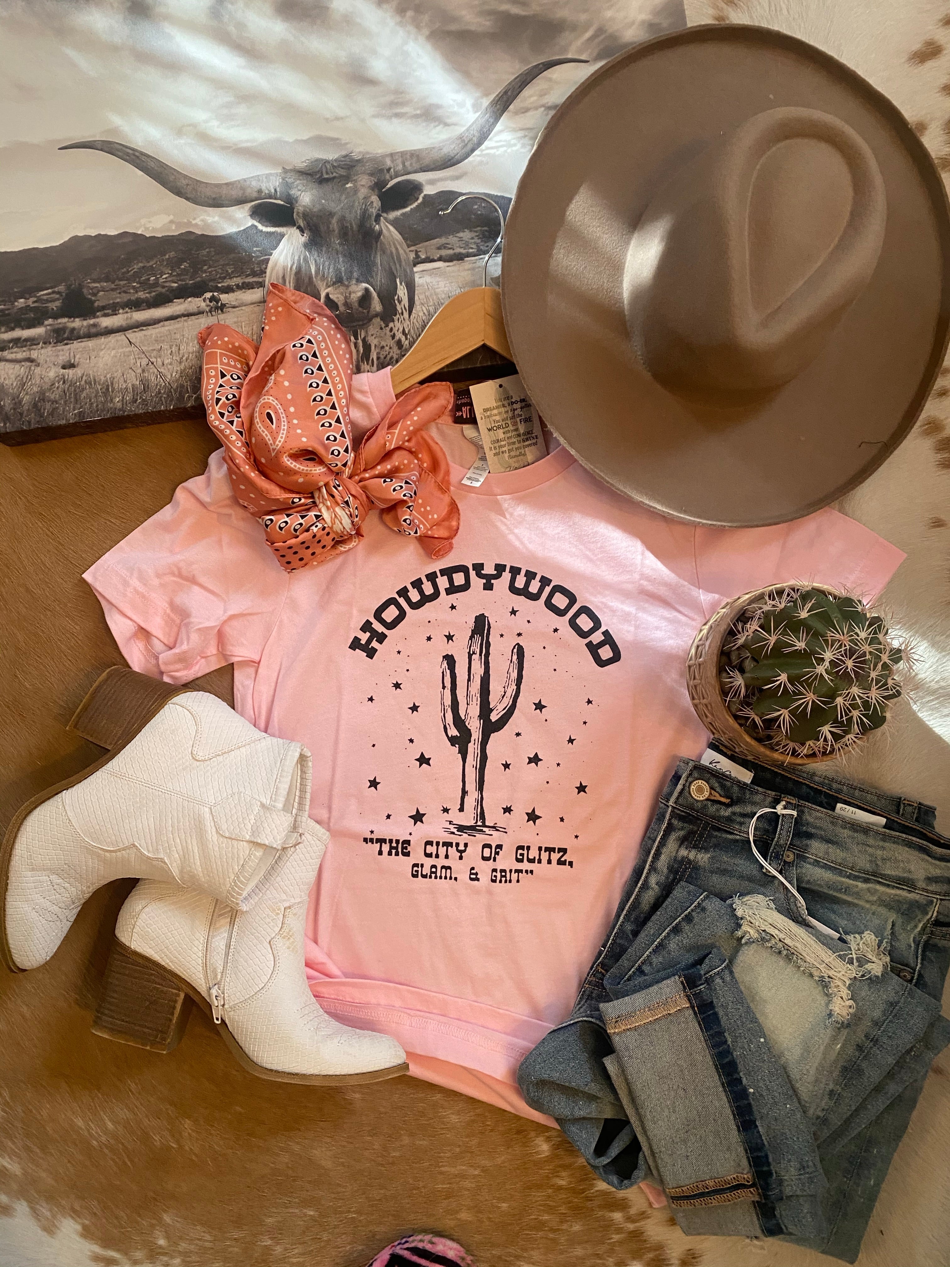 Denim Darlin (Retro wash) High Waist Distressed Jeans