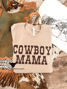 Cowboy Mama Tee (Sand) (Adult)
