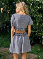 Beth Dutton Plaid Dress (blue)