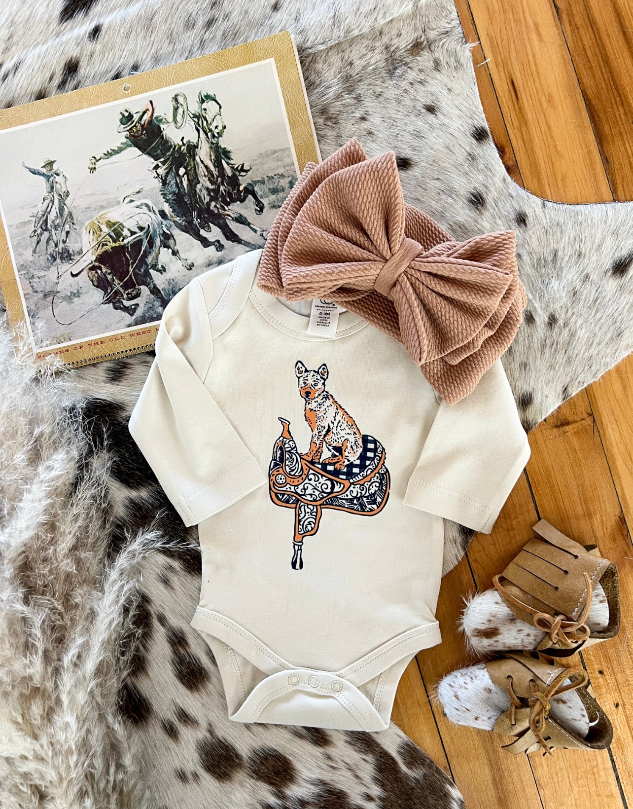 Heeler Longsleeve Onesie/Short Tee(little kid)