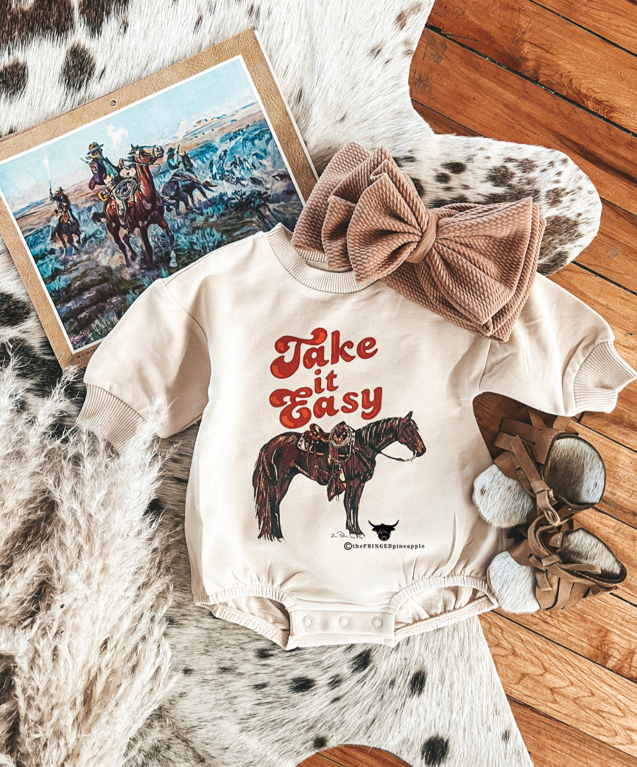 Take It Easy Bubble Romper