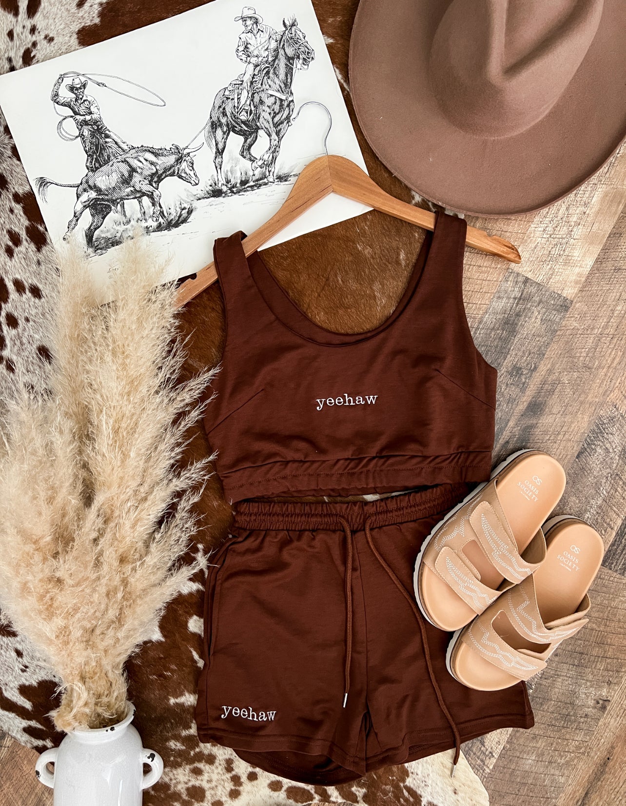 Yeehaw Western SET (brown)