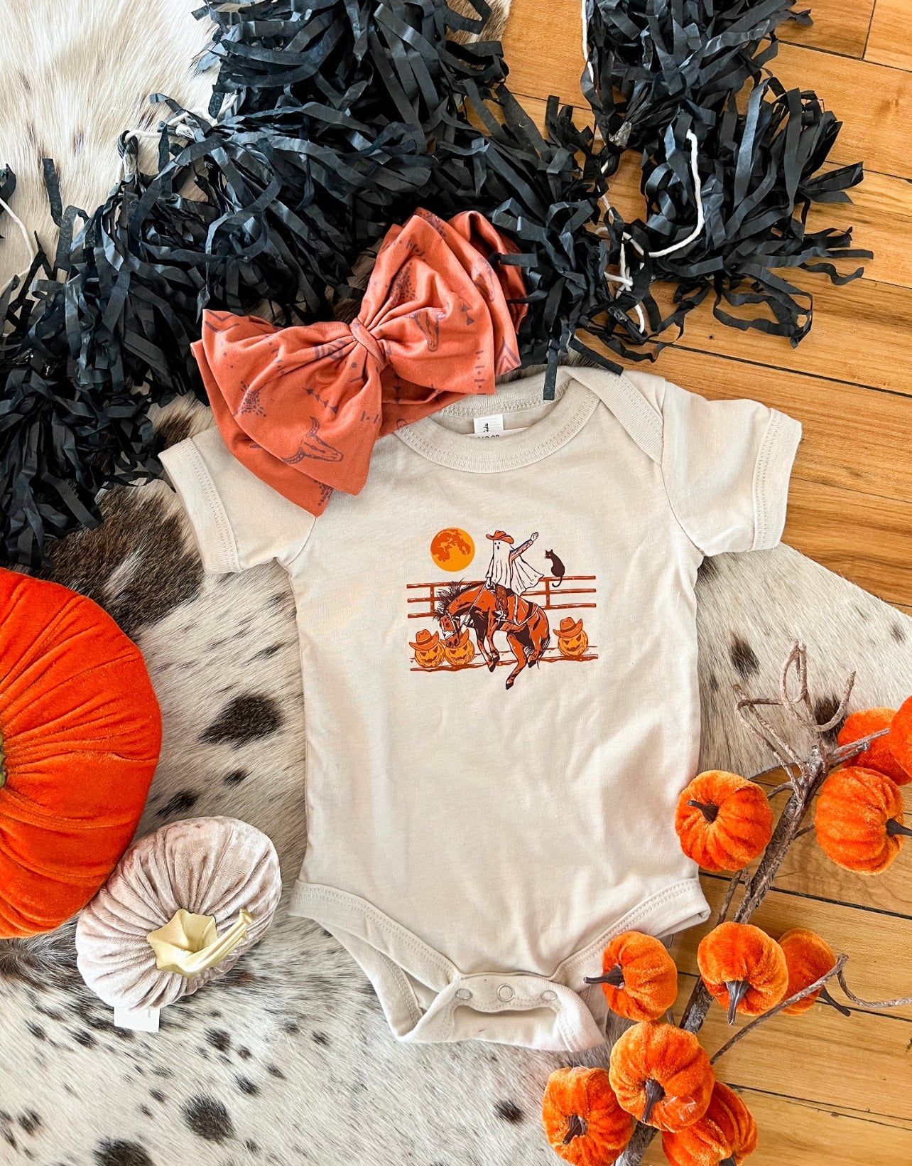 Ghost Cowboy (cream)(Onesie/Tee)