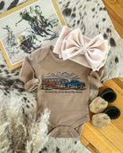 Cowboy Up Truck Longsleeve/Short Sleeve Tee(little kid)