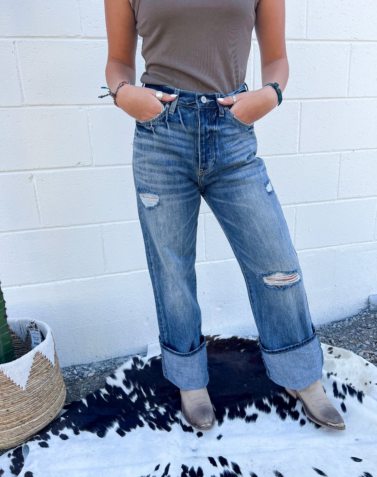 Darlin High Rise 90’s Vintage Flare Leg(MV2)