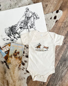 Cody Roper S/S Onesie (Infant)(Cream)