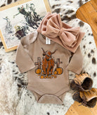 Fall Highland Longsleeve/Short Sleeve Tee(little kid)(Truffle)
